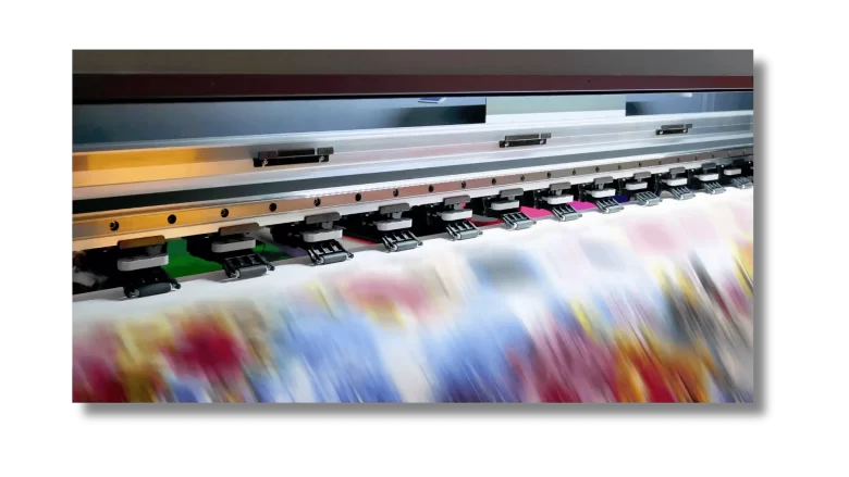 Picture of an industrial printer