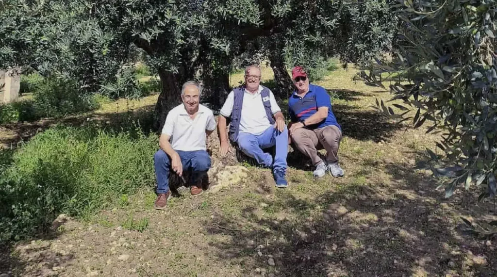 Picture of the Caracci family older generation